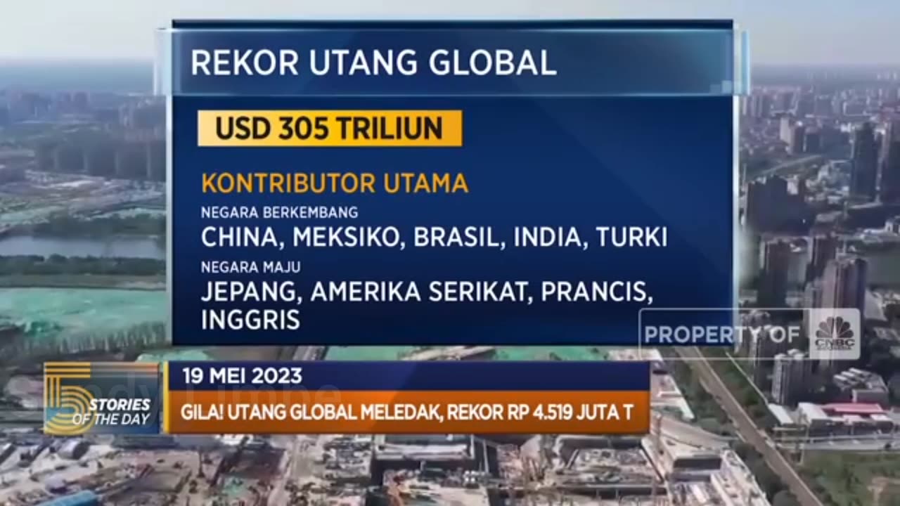 Utang Global Rp.4.519 Juta Triliun