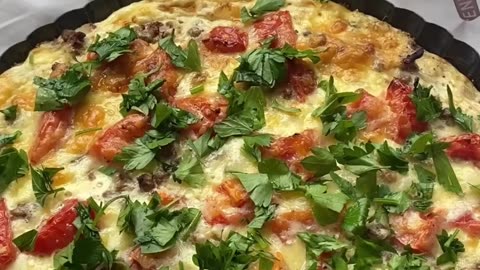 "Savory Delights: Elevate your Brunch with Delectable Quiche Made with Meat!"