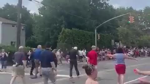 Headshot 😅 💯 || Little girl hits Nassau County Executive in the head with a water balloon