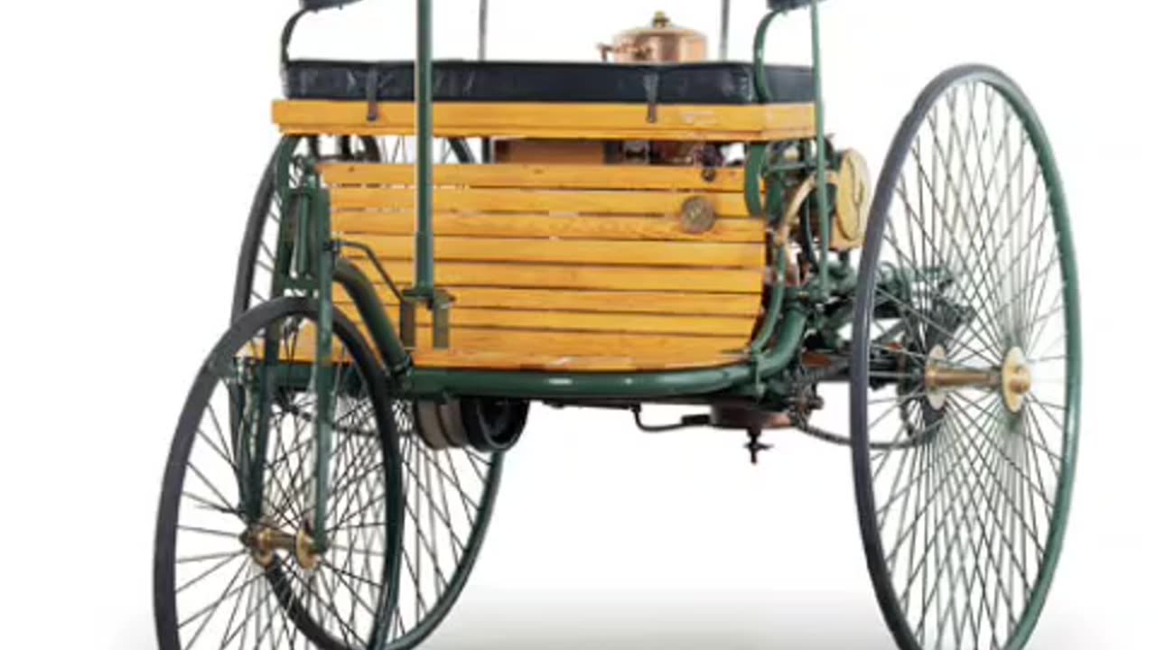 World first car 1885 benz car antic