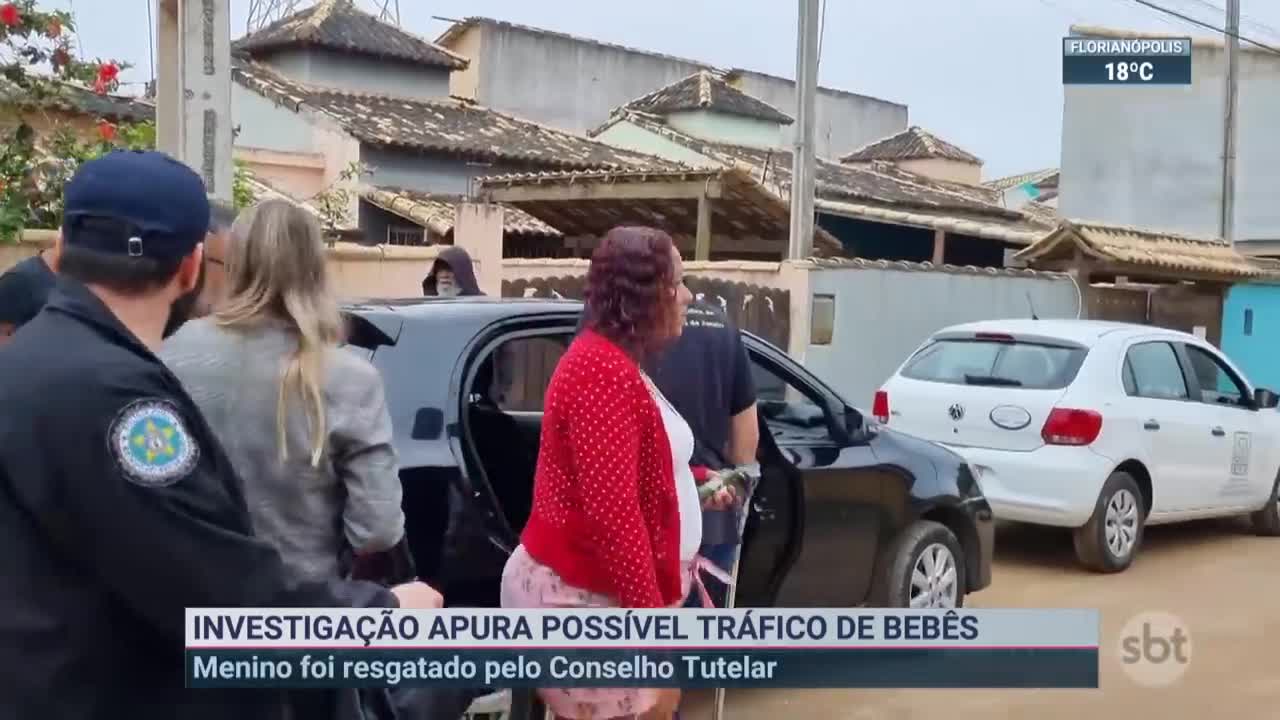 Polícia investiga possível esquema de tráfico de bebês | SBT Brasil (08/11/22)