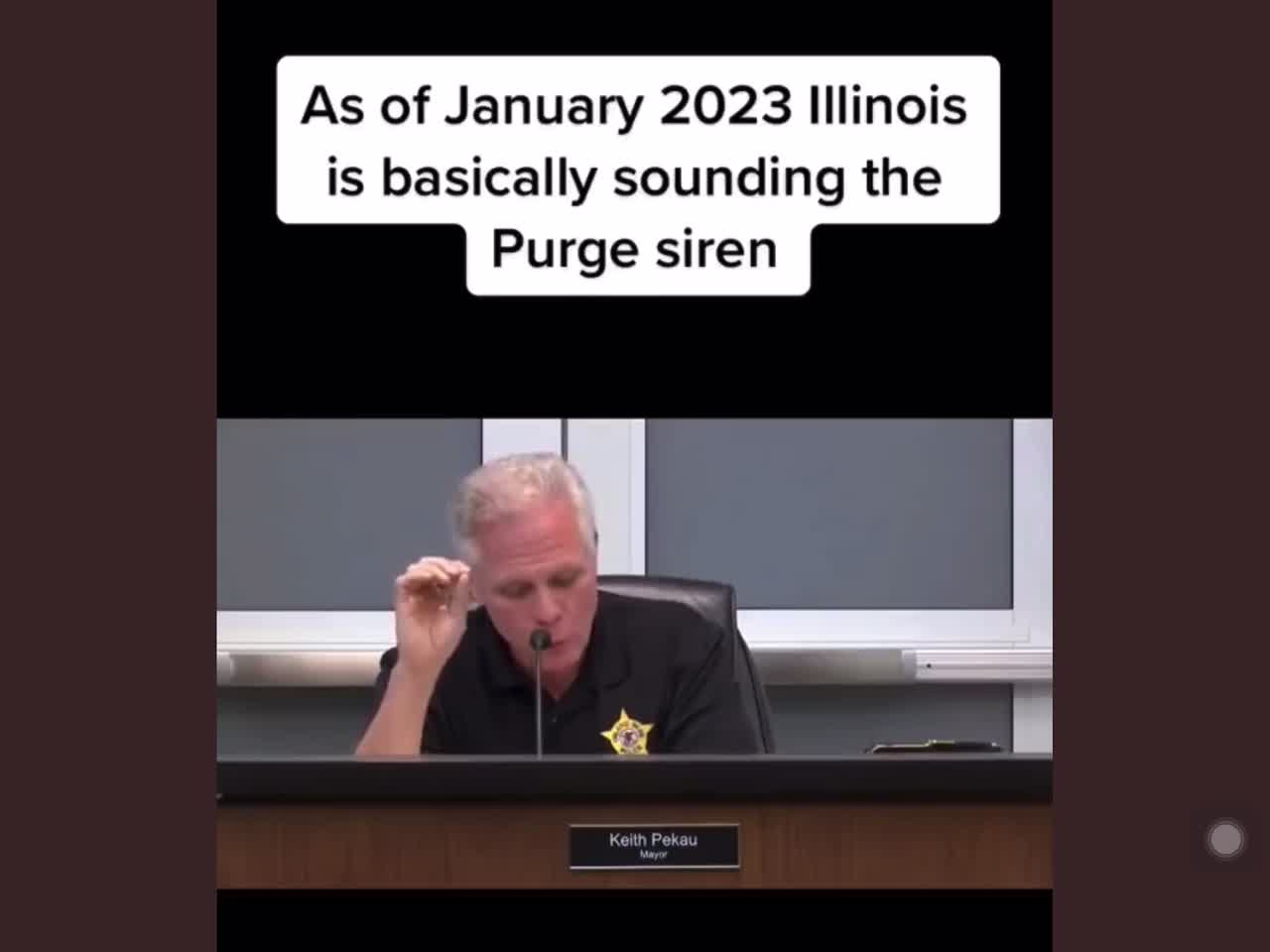 Illinois lawmakers have completely lost it. 2023 will no longer be safe for Illinois citizens.