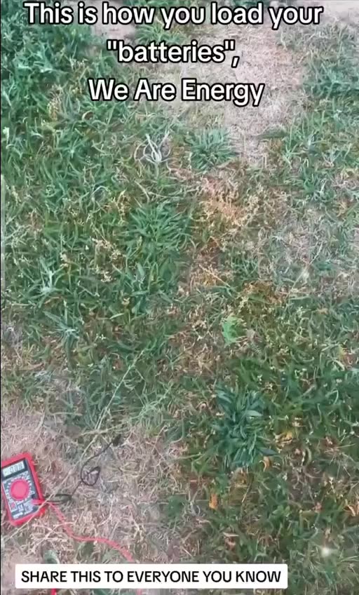 Electricity charging from earth