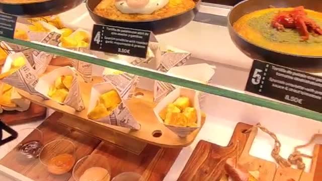 Spanish Food Market - Madrid Spain