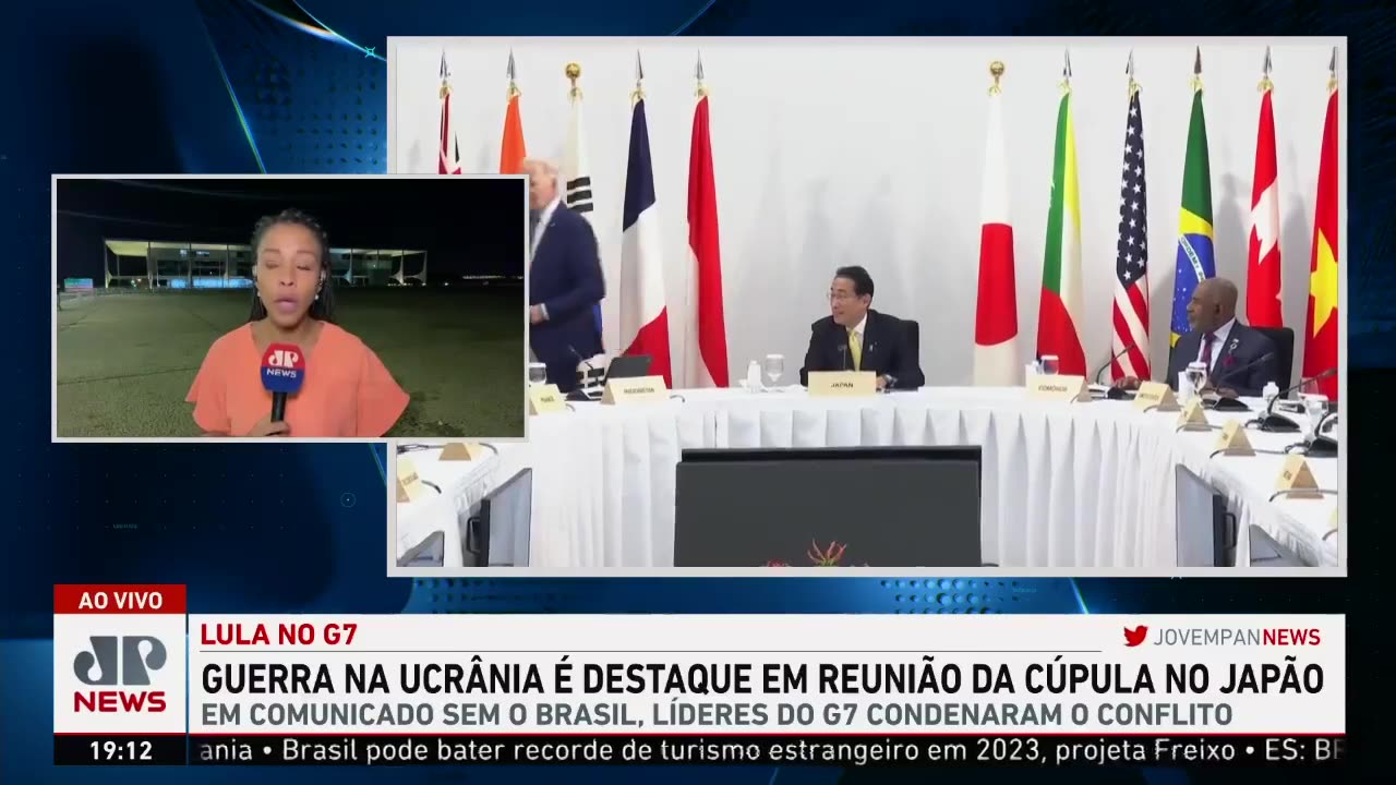 Guerra na Ucrânia é destaque em reunião da cúpula no Japão