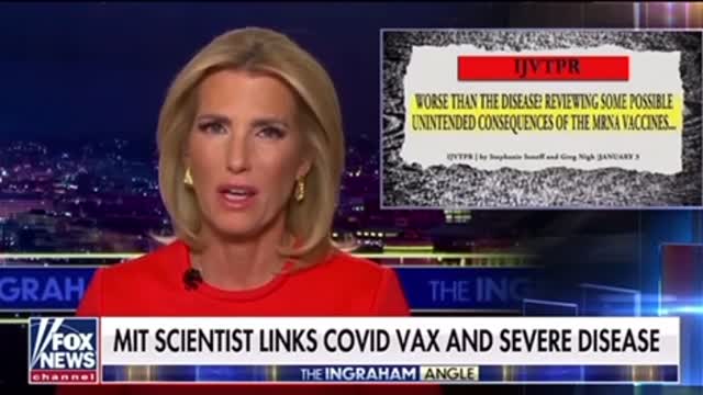 Dr. Seneff, MIT scientist, gives warning on Ingraham Angle.