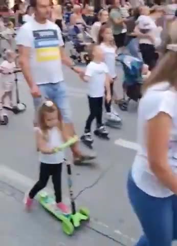 Family Pride parade in Serbia.