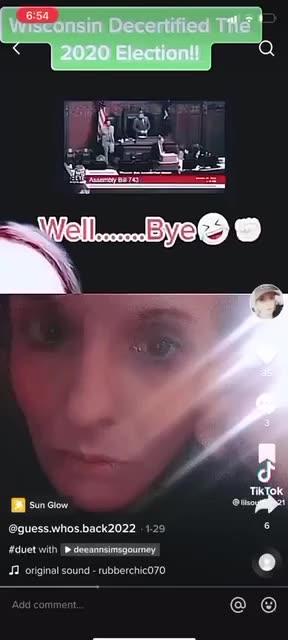 WISCONSIN DECERTIFIED 2020 ELECTION