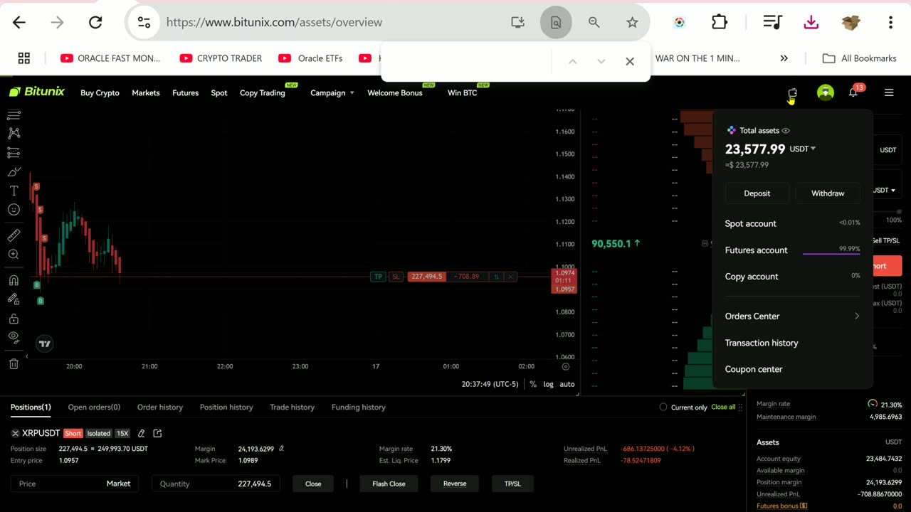 🔥XRP Warlord: $14k to $28k Shorting Relentlessly! Edge-of-Your-Seat Crypto Trade Action!