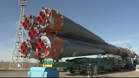 Expedition 51-52 Soyuz Vehicle is Prepared for Launch in Kazakhstan