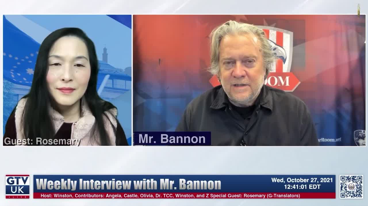 Interview Steve Mr. Bannon.