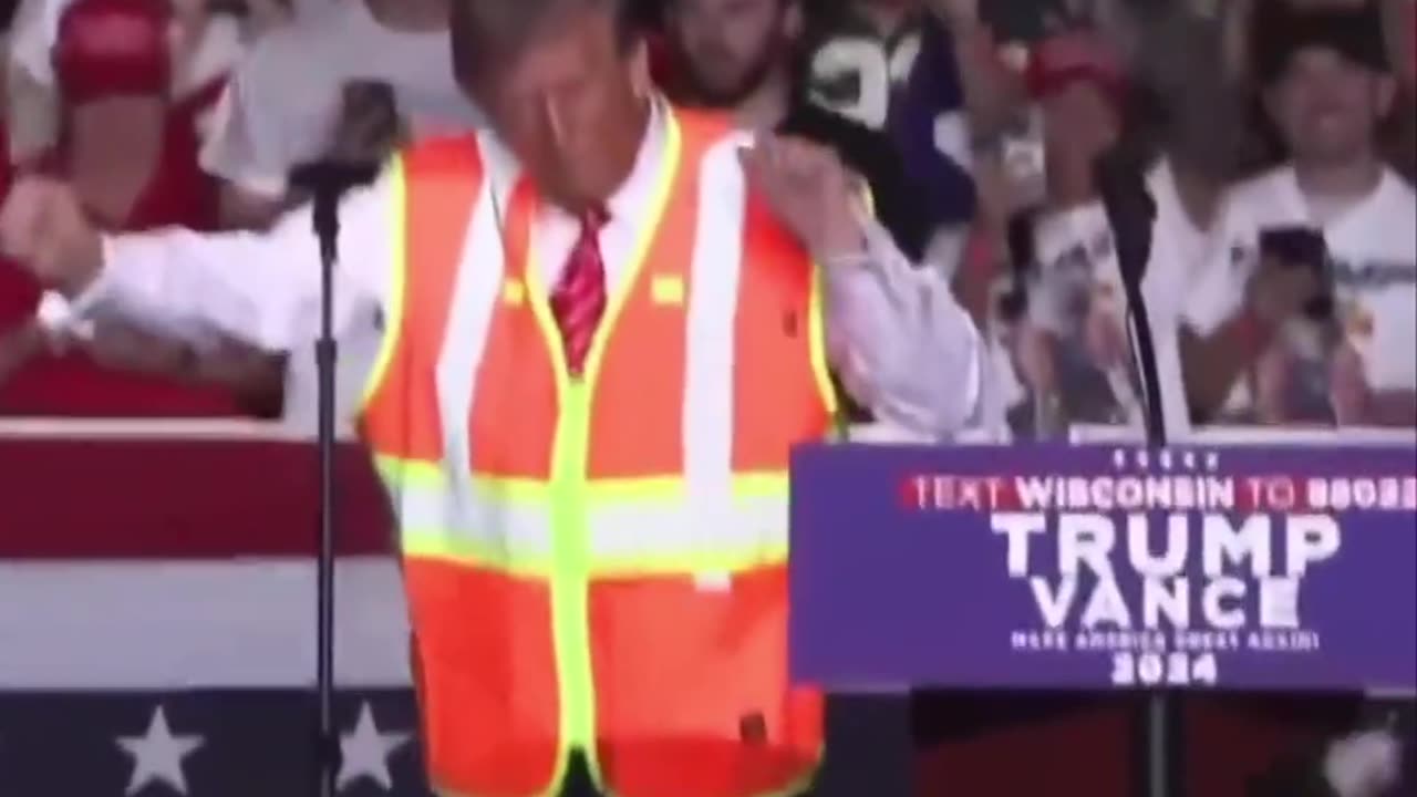 Clip Of Trump Dancing In His Garbage Uniform Breaks The Internet