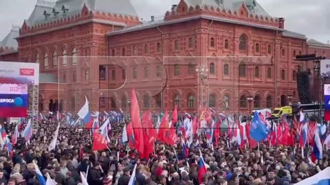 The center of Moscow fills up in support of the referendum "Donbass & Beyond.