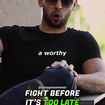 Andrew Tate Demands You Fight