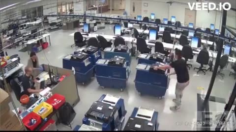 Maricopa officials broke into the tabulators