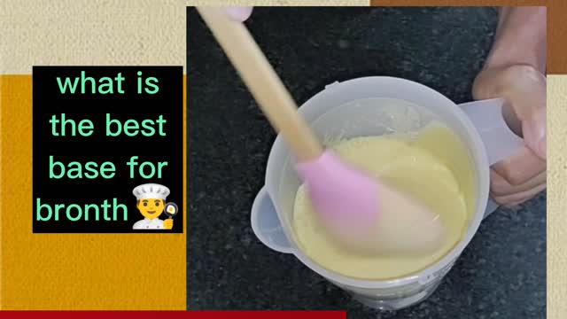 base for making broth and creams