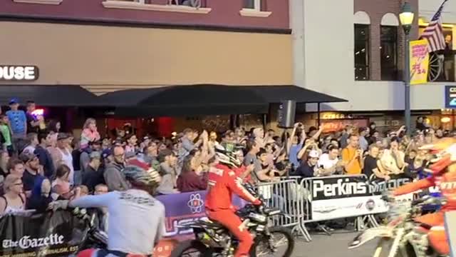 twitch at fan fest #nitrocircus #twitch #freestylemx #redbull #pikepeakhillclimb #fanfest #stunts