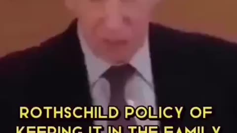 Rothschild - keep the fortune in the family