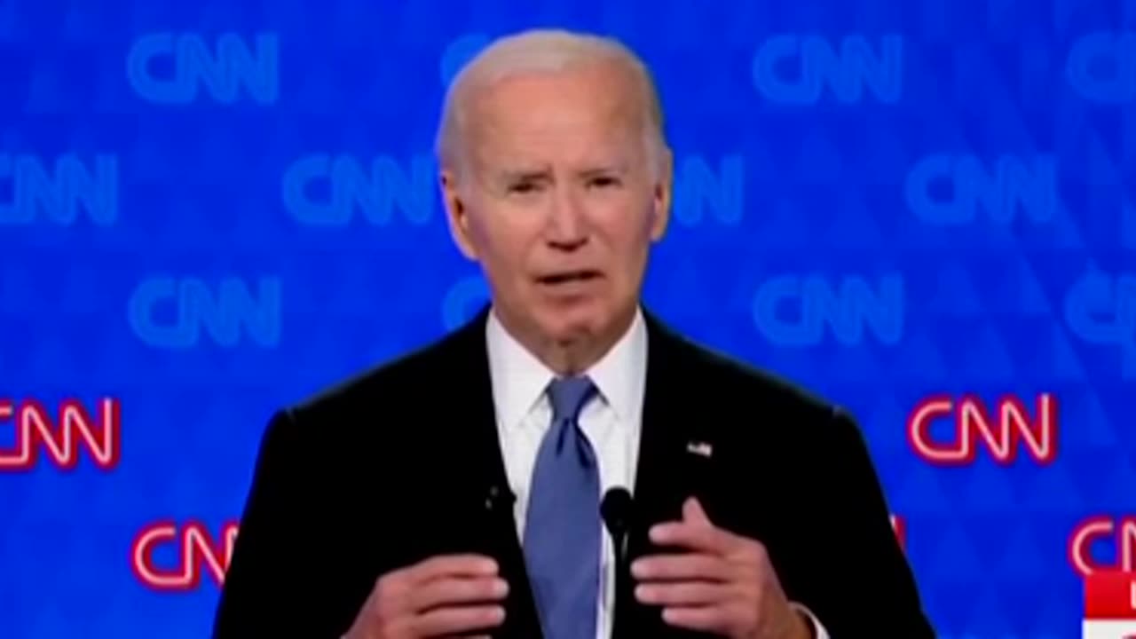 Summary: Biden in 2024 presidential CNN (first debate)