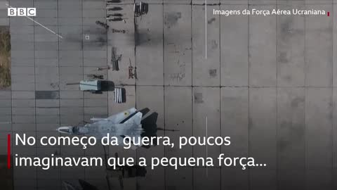 Guerra na Ucrânia: o piloto que 'caça' mísseis russos