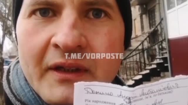 In Ukraine, everything is stable - total mobilization continues. The man went to get bread...