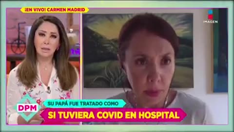 Testimonio de la famosa actriz y guionista Mexicana, Carmen Madrid Covid 19 Coronavirus Plandemia