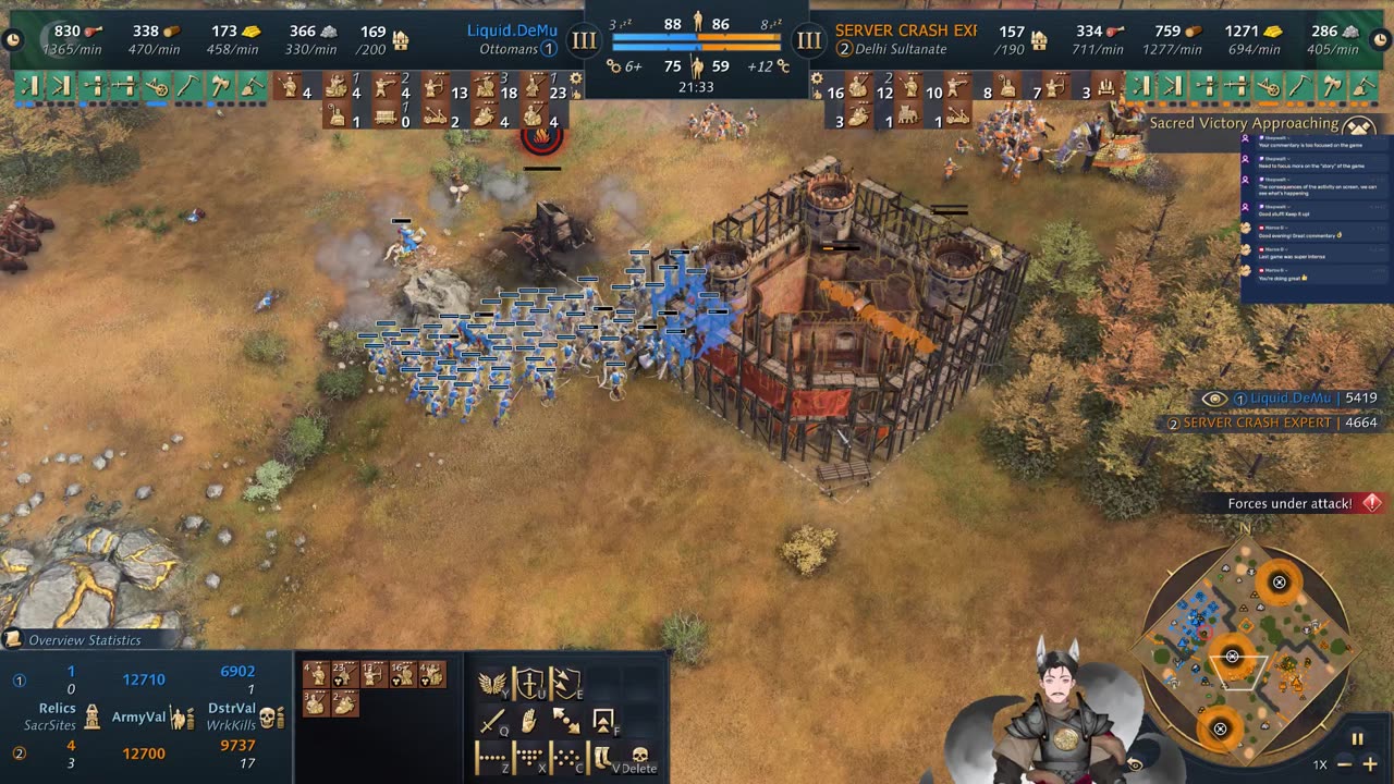 Live Casting Replays || Age of Empires 4
