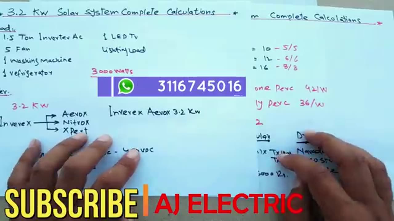 3.2 KW Solar system complete installation guide | Aerox 3.2 KW inverter | system cost