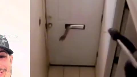 Robbery caught and punished with a baseball bat 😨