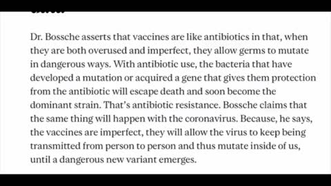 Vaccines are causing variants