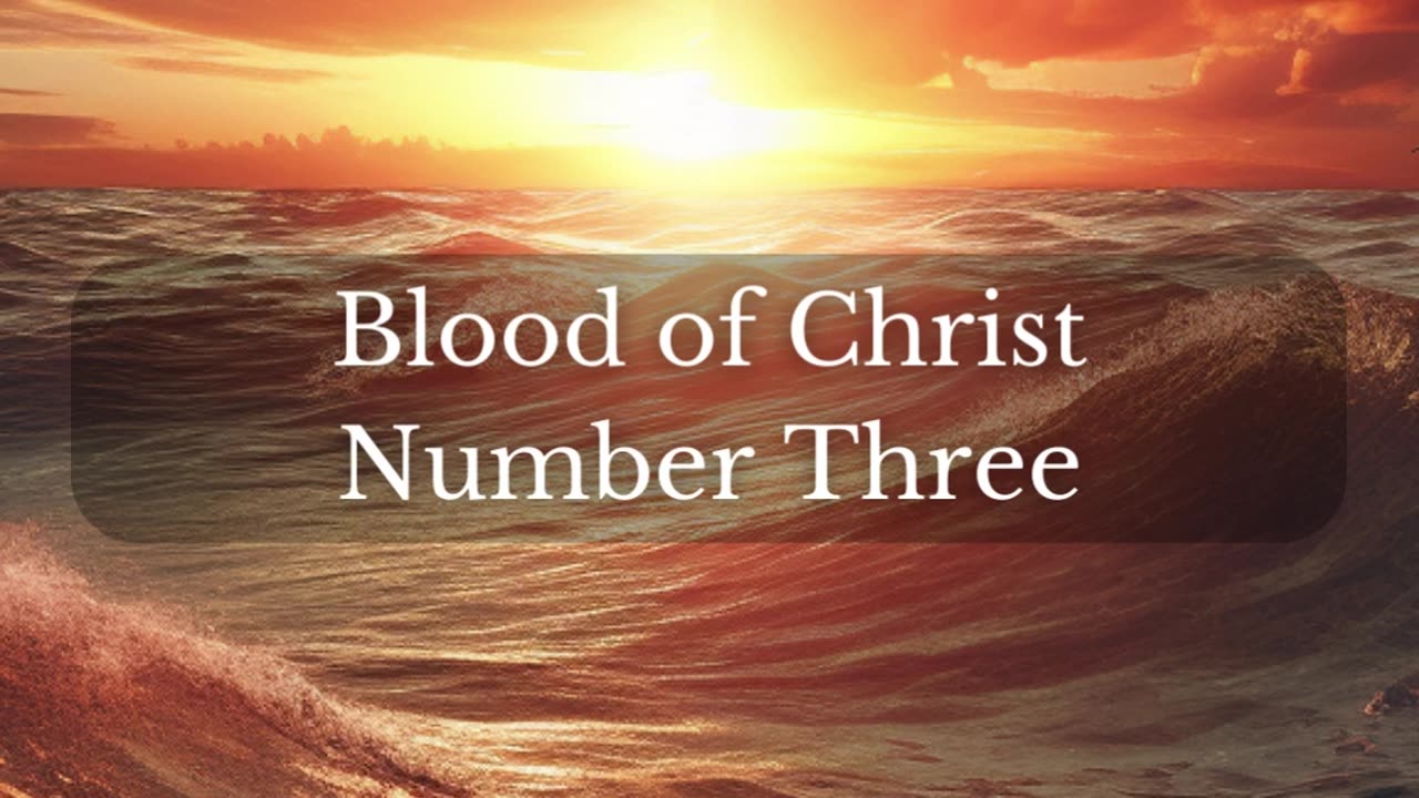 Blood Of Christ Number Three | Moments With Dr. Steve