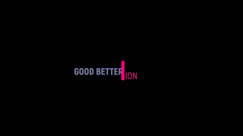 Good Better Bester video