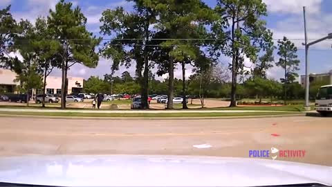 Dashcam Shows Police Chase Of Home Depot Theft Suspects