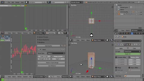 46 Array Modifier Project - Fake Digital VU Meter