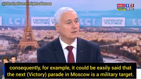 A retired French general from NATO suggests that the Ukrainians should bomb Russian military