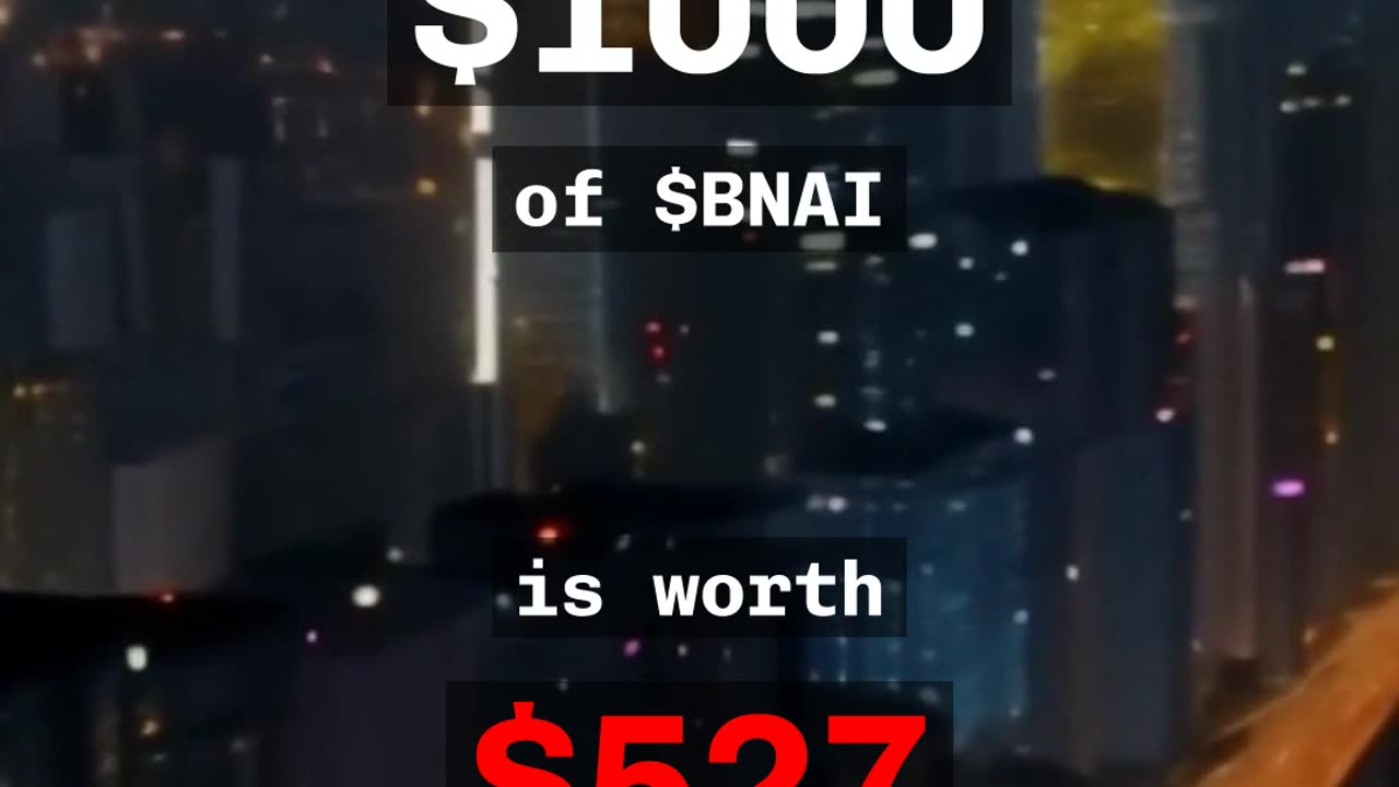 🚨 $BNAI 🚨 Why is $BNAI trending today? 🤔