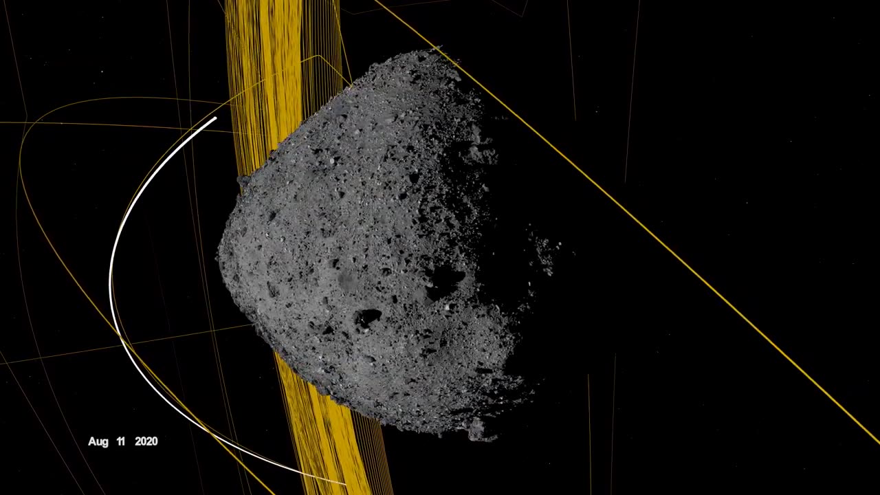 OSIRIS-REx Slings Orbital Web Around Asteroid to Capture Sample | 4K