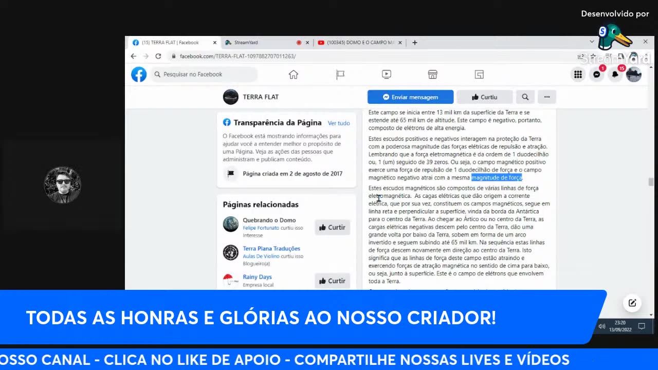 Canal Evidências - idiQWjPwcuA - DOMO E O CAMPO MAGNÉTICO DA TERRA E SEU MOVIMENTO