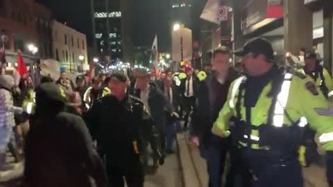 Truckers for Freedom is back in full force with Justin Trudeau being heckled on the streets