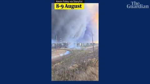 Hawaii footage emerges of Houses in Lahina😰😰