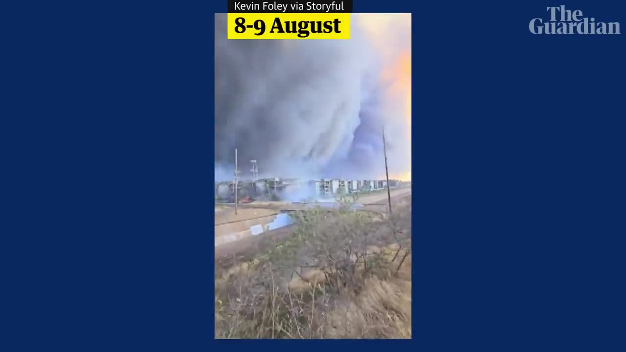 Hawaii footage emerges of Houses in Lahina😰😰