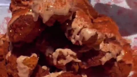 Pyramid of Fried Chicken
