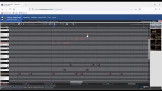 Making a song in Online Sequencer