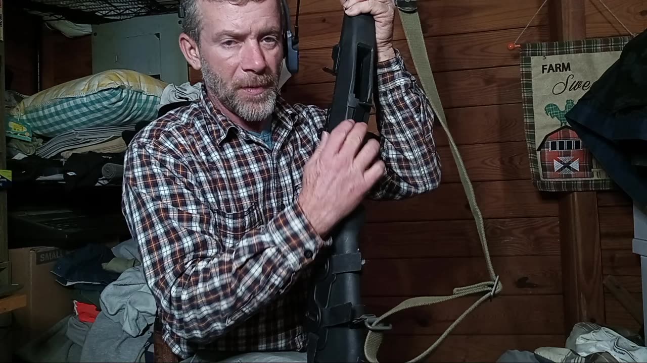 M14 M1a Removing the trigger group