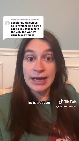 Vet won’t treat her son the cat