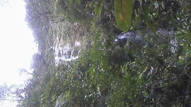 Second pond up waterfall that continues to top of Pan de Azucar