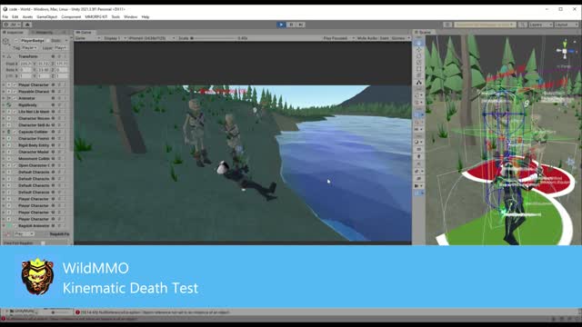 WildMMO Kinematic Death Test