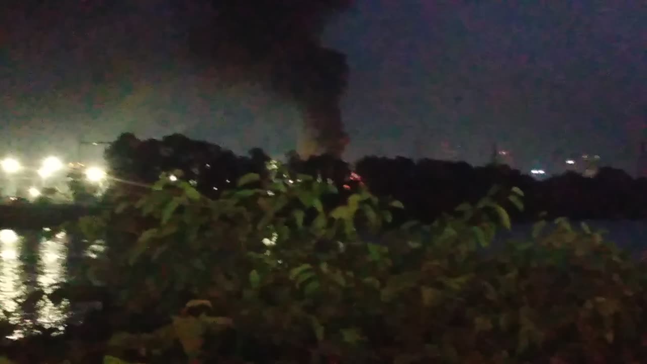 Brunot Island fire Pittsburgh