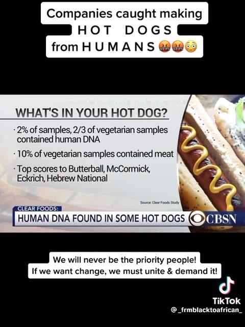 Do you love hotdogs 🌭? You may change your mind....watch ‼️