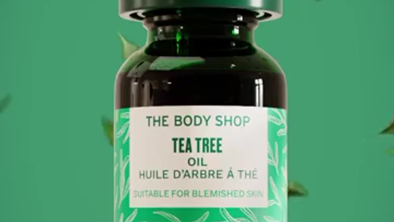 Tea Tree Oil Natural Acne Treatment & Skin Care Solution | The Body Shop